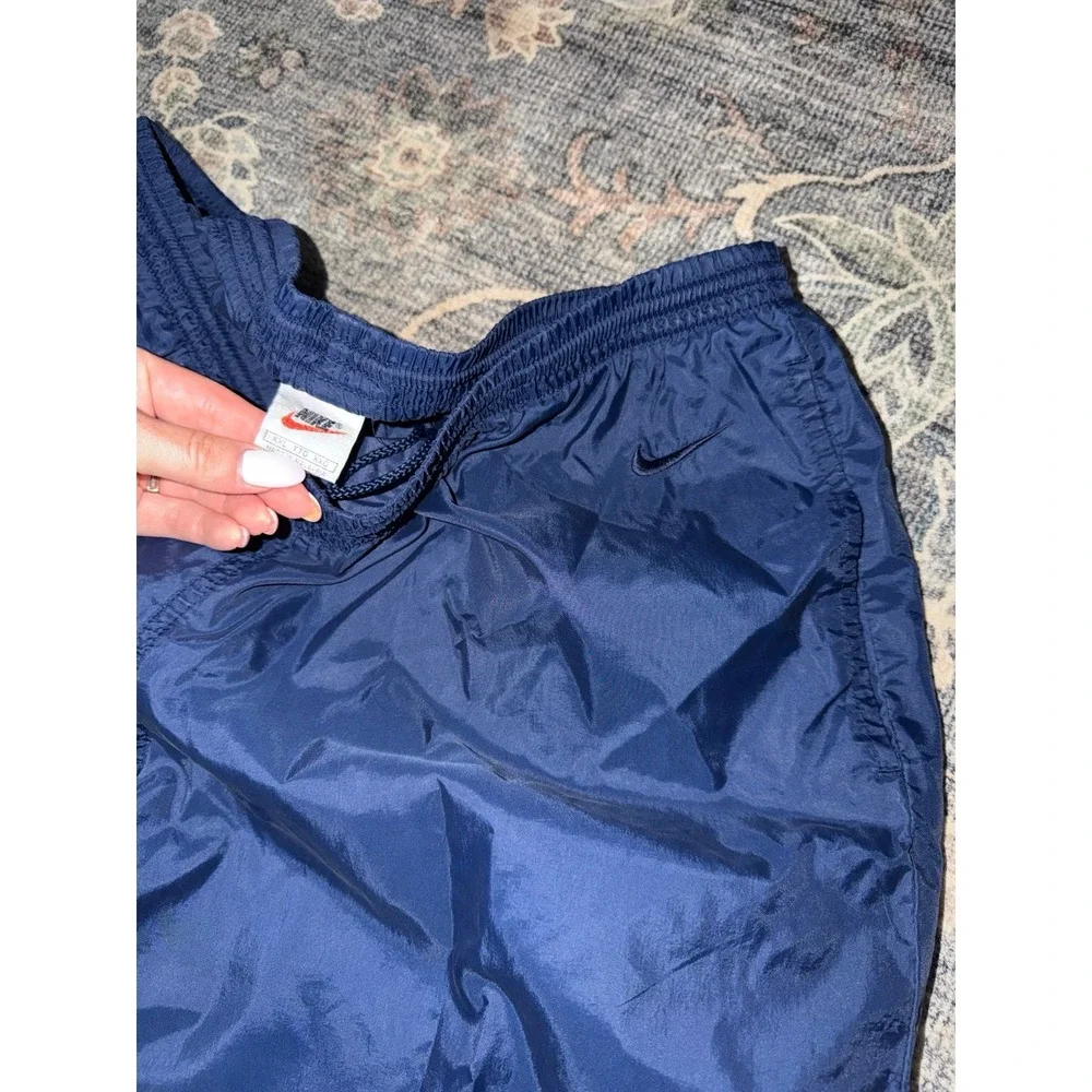 Vintage Y2K Nike Athletic Wind Pants Jogger Blue